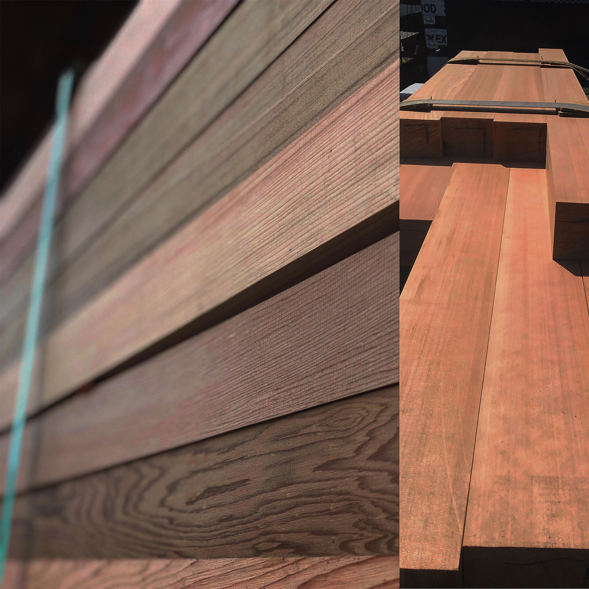 Western Red Cedar Rough Kiln Dried Products The Lumber Baron