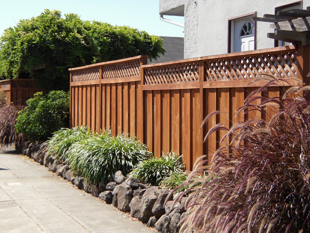 Redwood Fence