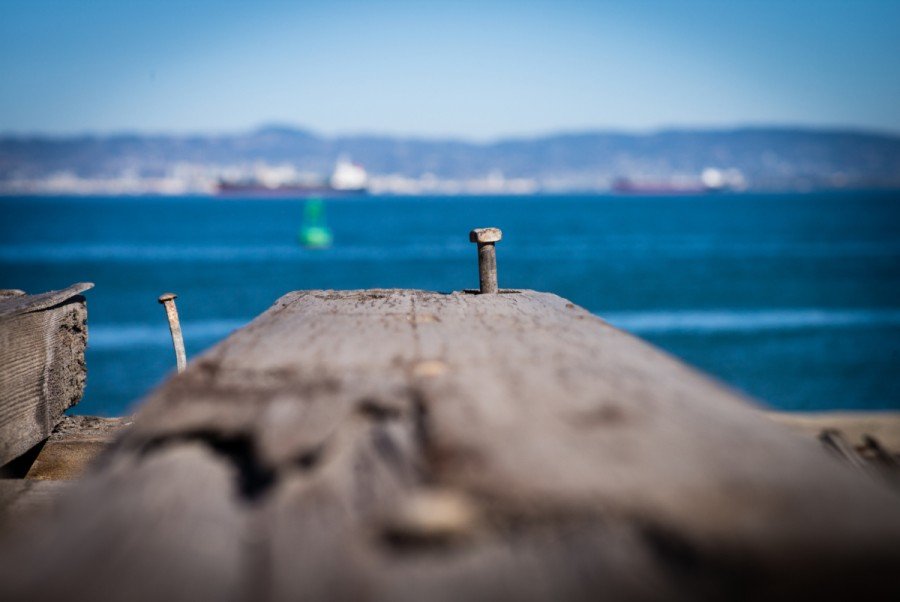 Bay Bridge Reclaimed Redwood Lumber Beams