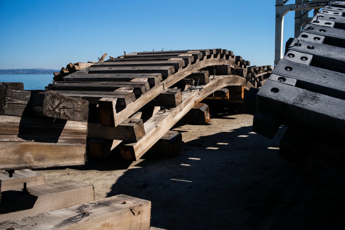 Bay Bridge Reclaimed Redwood Lumber The Lumber Baron Redwood Lumber