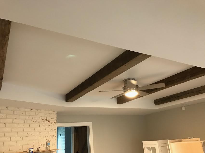 Reclaimed Exposed Hardwood Beams