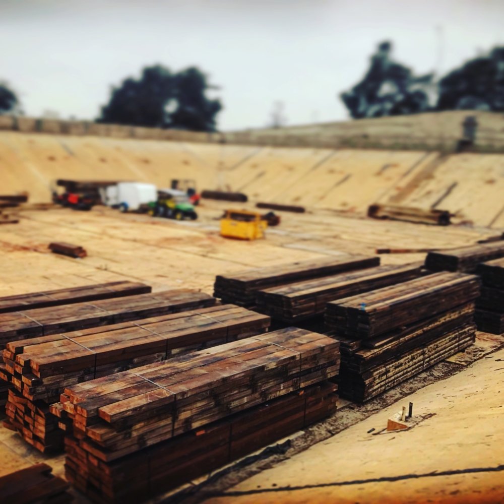 Reclaimed Reservoir Redwood Lumber