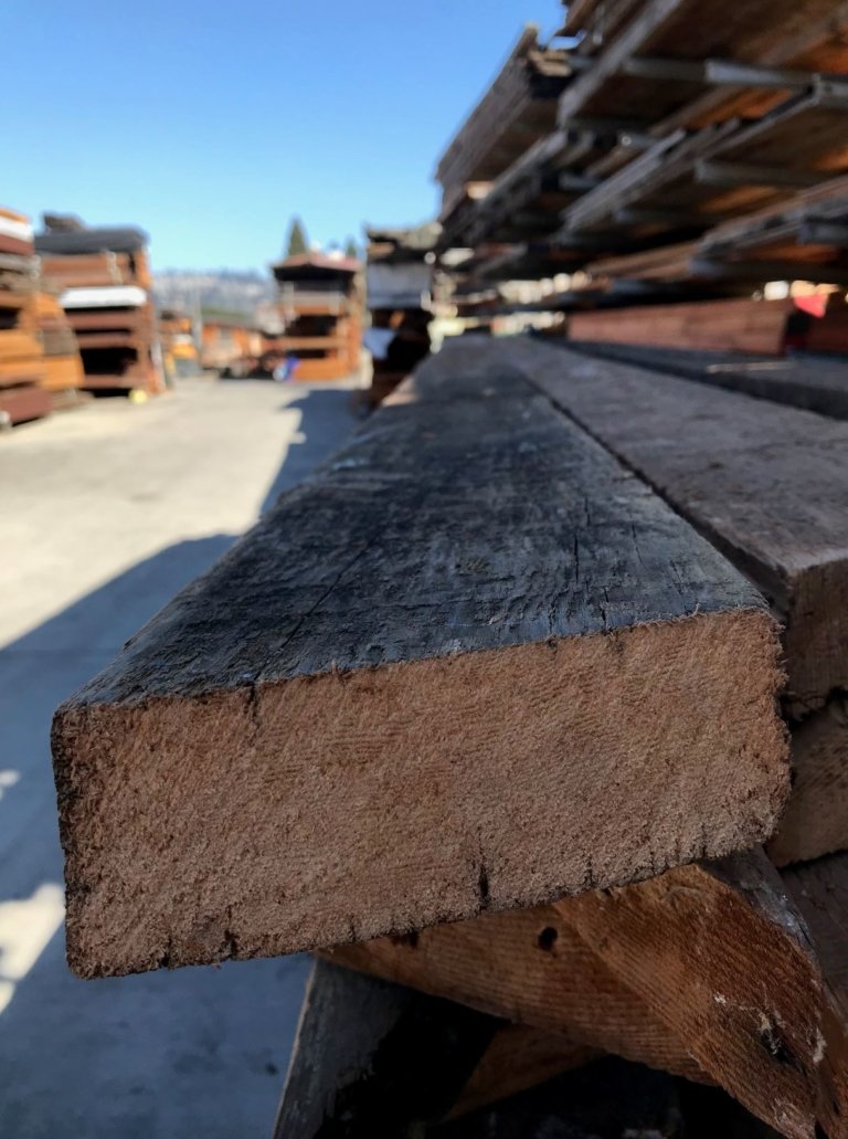 Reclaimed Sunny Acres 2x6 Doug Fir The Lumber Baron Redwood Lumber
