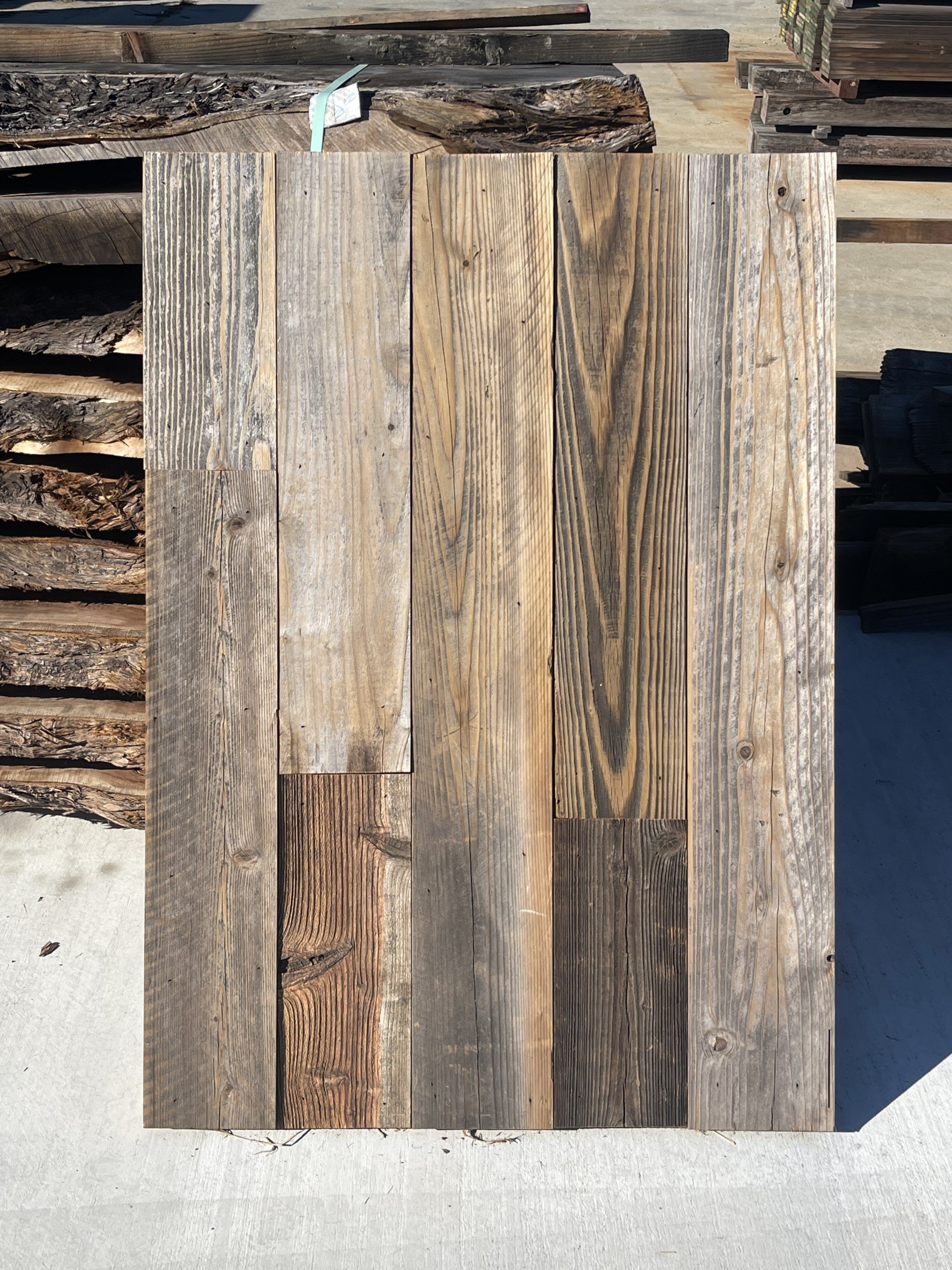 Reclaimed Redwood Fence Boards