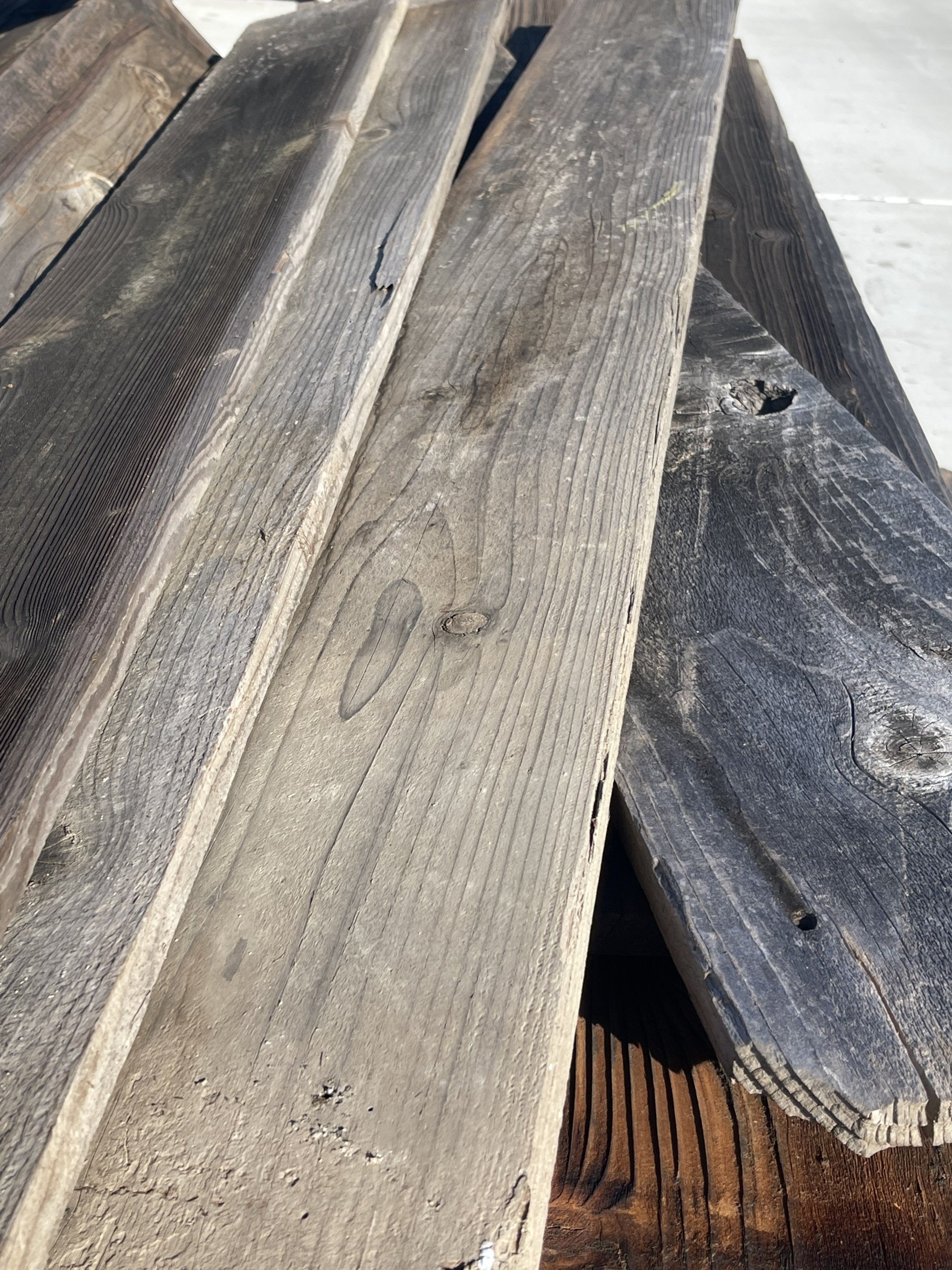 Reclaimed Redwood Fence Boards