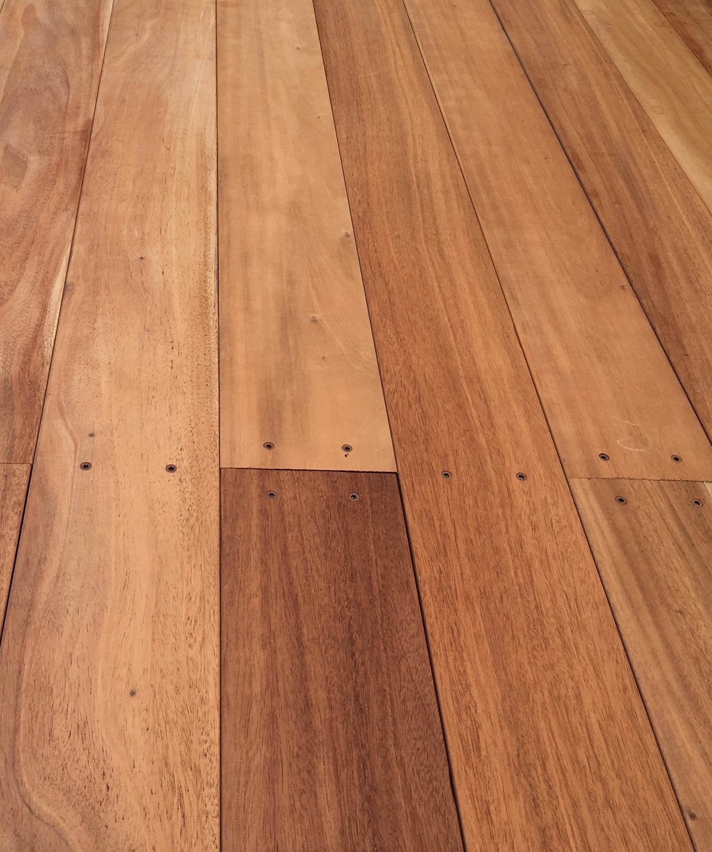 Genuine Mahogany Decking Boards – Durable Hardwood for Outdoor Use