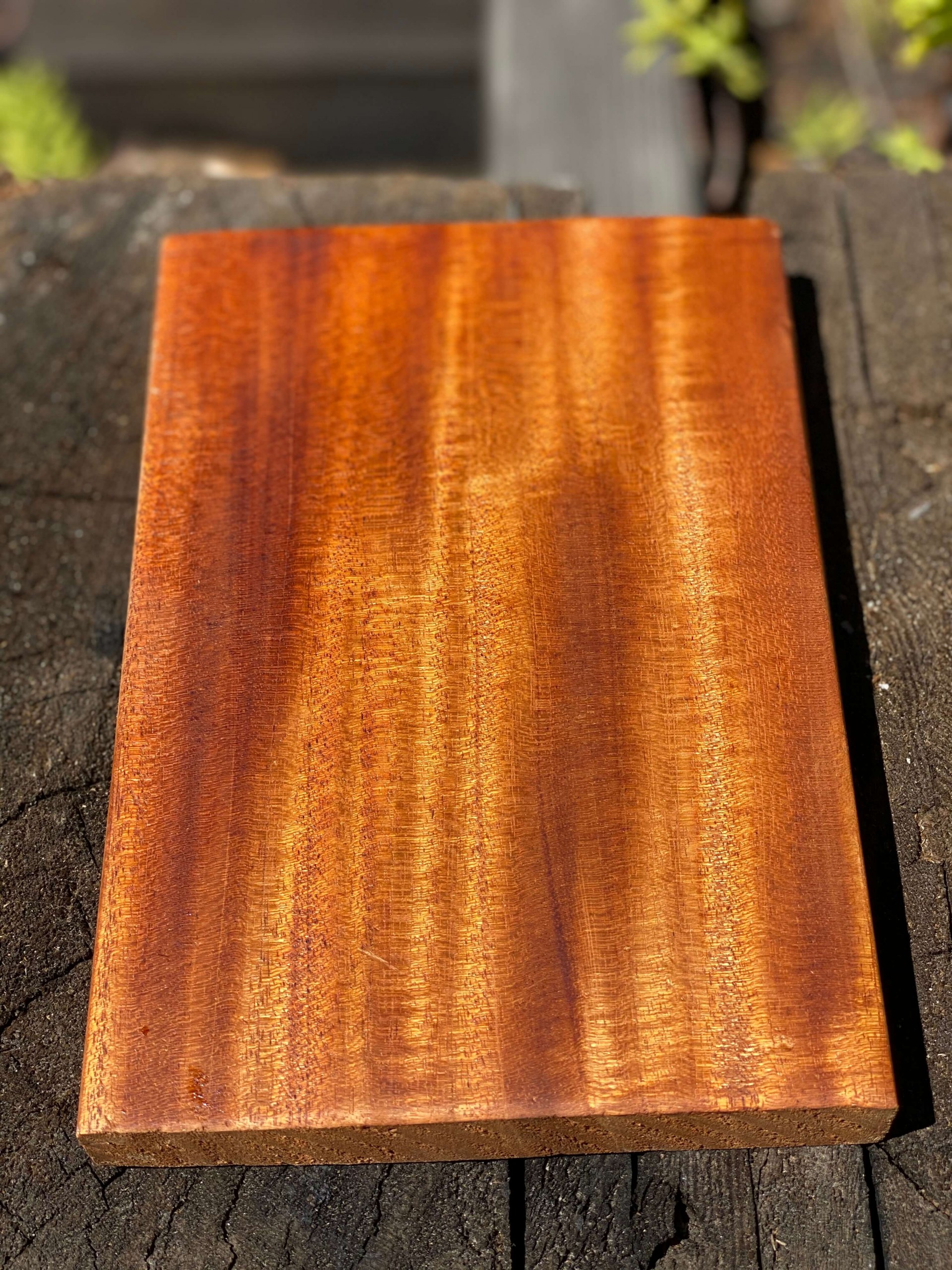 Figured Genuine Mahogany