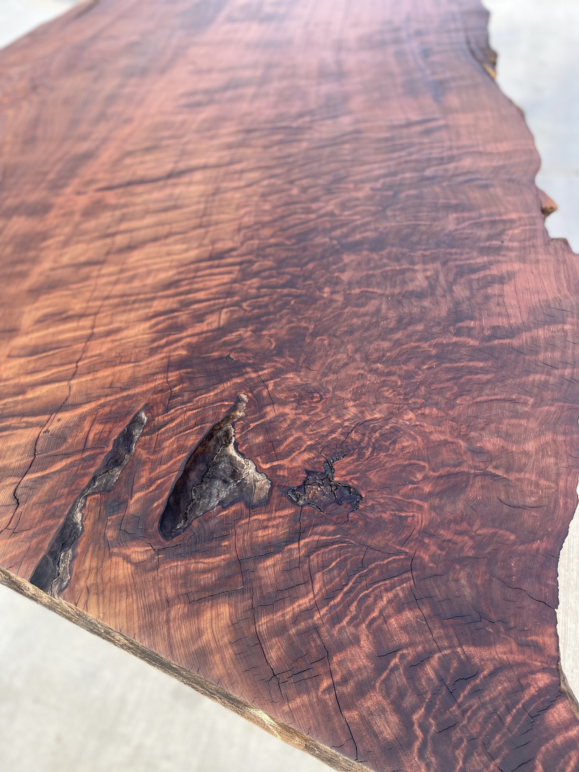 Redwood Live Edge Slabs