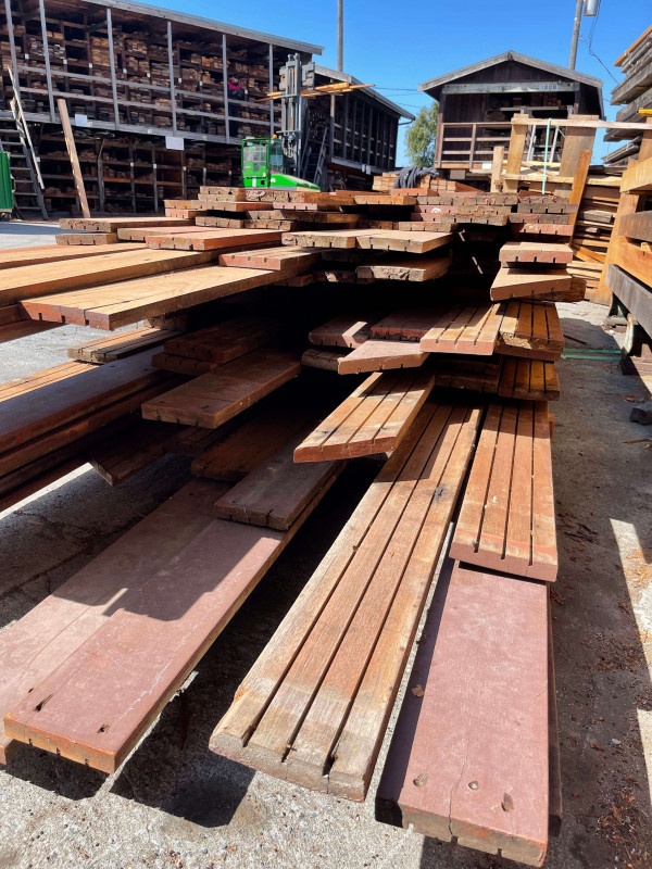 Reclaimed Mahogany Decking