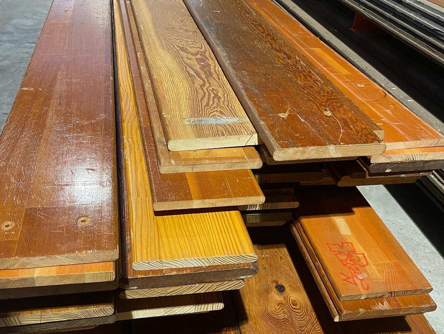 Reclaimed Fir Bleacher board The Lumber Baron Redwood Lumber, Western Red Cedar Lumber and