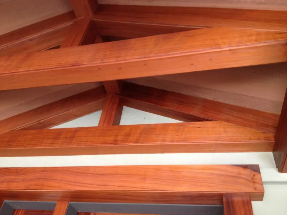 Redwood Exposed Beams photo